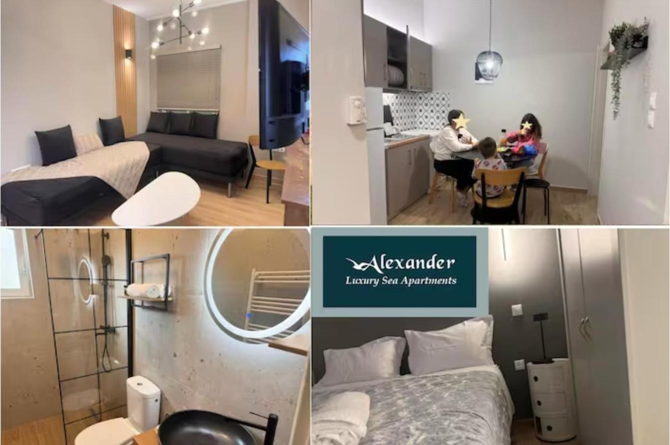 Alexander Luxury Sea Apartments Nea Chili Luaran gambar
